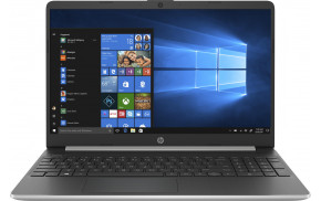 HP 15 Notebook Gray, Silver 39.6 cm (15.6") 1366 x 768 pixels 10th Generation Intel® Core™ i3 4 GB DDR4-SDRAM 128 GB SSD Wi-Fi 5 (802.11ac) Windows 10 Home