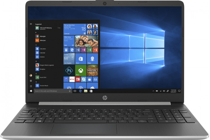 HP 15 Notebook Gray, Silver 39.6 cm (15.6") 1366 x 768 pixels 10th Generation Intel® Core™ i3 4 GB DDR4-SDRAM 128 GB SSD Wi-Fi 5 (802.11ac) Windows 10 Home