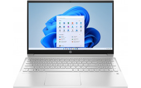 HP Pavilion 15-eh3005nw Ryzen 5 7530U 15.6"FHD AG slim 250nits 8GB DDR4 SSD512  Radeon Integrated Graphics No ODD FPR Cam720p Win11 2Y Natural Silver