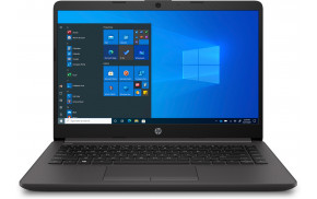 HP 240 G8 DDR4-SDRAM Notebook 35.6 cm (14") 1920 x 1080 px 10th Gen Intel® Core™ i3 4 GB 512 GB SSD Wi-Fi 5 (802.11ac) Windows 10 Home Dark Ash Silver