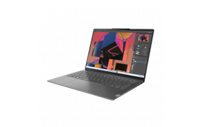 Lenovo Yoga Slim Laptop 35.6 cm (14") WUXGA Intel® Core™ i5 i5-1240P 16 GB LPDDR5-SDRAM 512 GB SSD Wi-Fi 6E (802.11ax) Windows 11 Home Grey