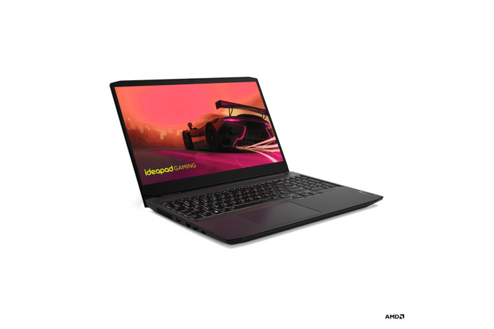 Lenovo IdeaPad Gaming 3 Laptop 39.6 cm (15.6") Full HD AMD Ryzen™ 5 5500H 16 GB DDR4-SDRAM 512 GB SSD NVIDIA GeForce RTX 2050 Wi-Fi 5 (802.11ac) Windows 11 Home Black